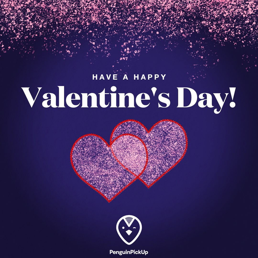 Happy Valentine’s Day from PenguinPickUp ❤️ #HappyValentinesDay #valentinesday #love #penguinpickup #loveisintheair