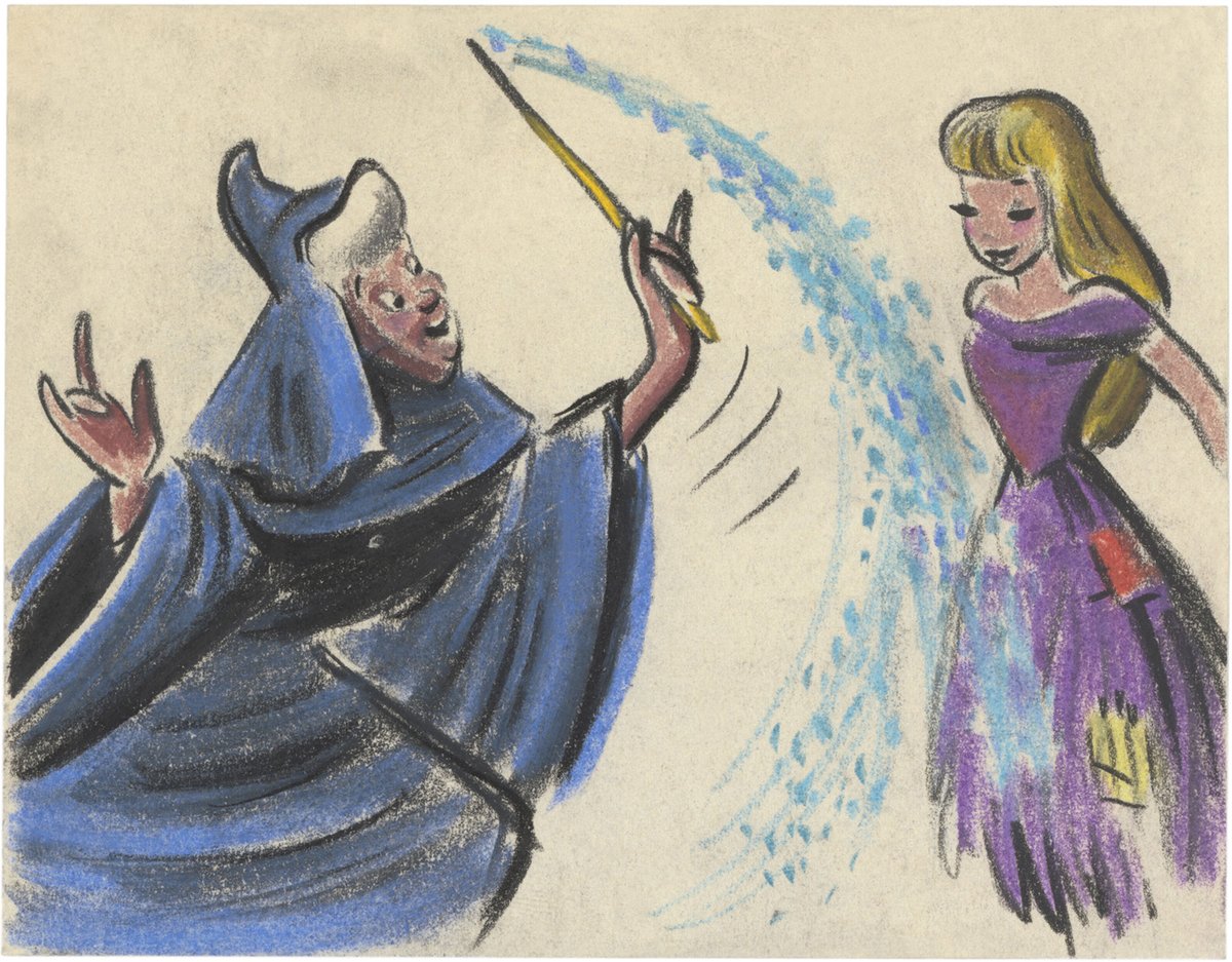 DisneyAnimation's tweet photo. A dream come true. ✨ Happy Anniversary to Cinderella! 🎨: Walt Disney Animation Research Library https://t.co/a5j2UtEKfT