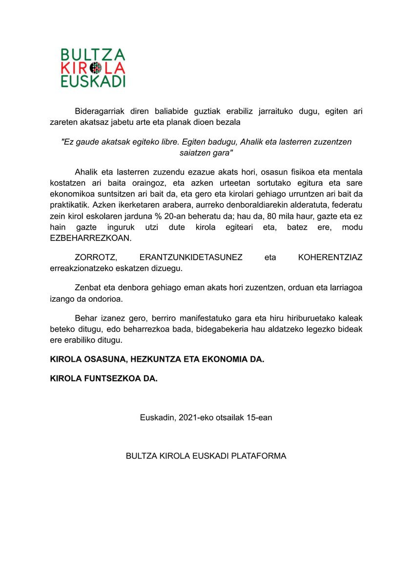 2021/02/15 Komunikatua