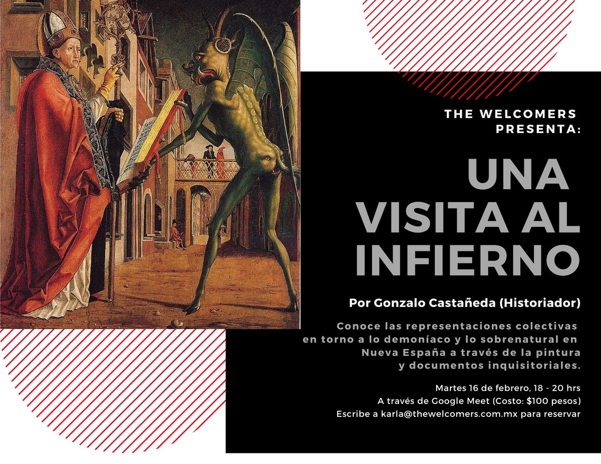 The_Welcomers's tweet photo. Nada nos quita las ganas de viajar. ¡Así que allá vamos!  Mañana, a las 18 hrs, "Una visita al infierno" de la mano de un historiador. 🔥🔥🔥

#Mexico #TurismoNacional https://t.co/VQZ3GK49e9