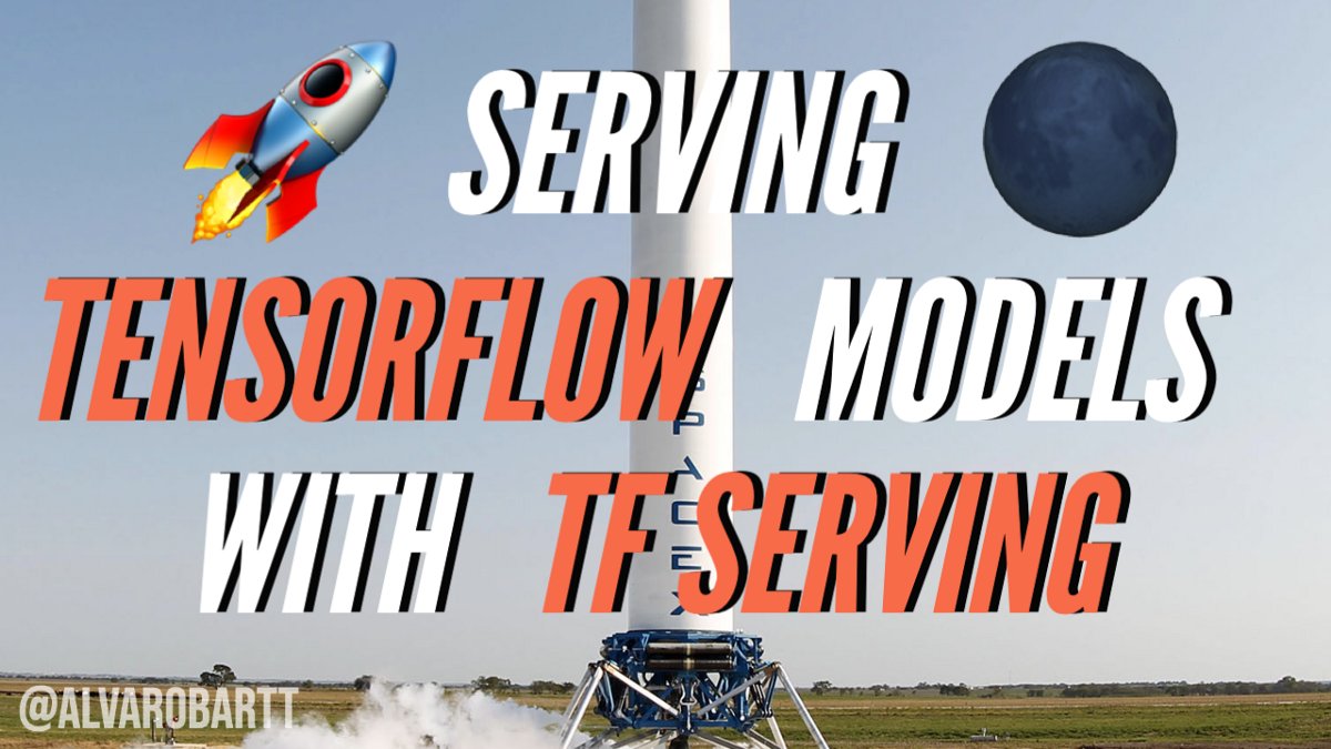 DrMattCrowson's tweet image. RT Serving TensorFlow models with TensorFlow Serving dlvr.it/Rsmv3c #modelserving #deeplearning #tensorflowserving #tensorflow #mlops