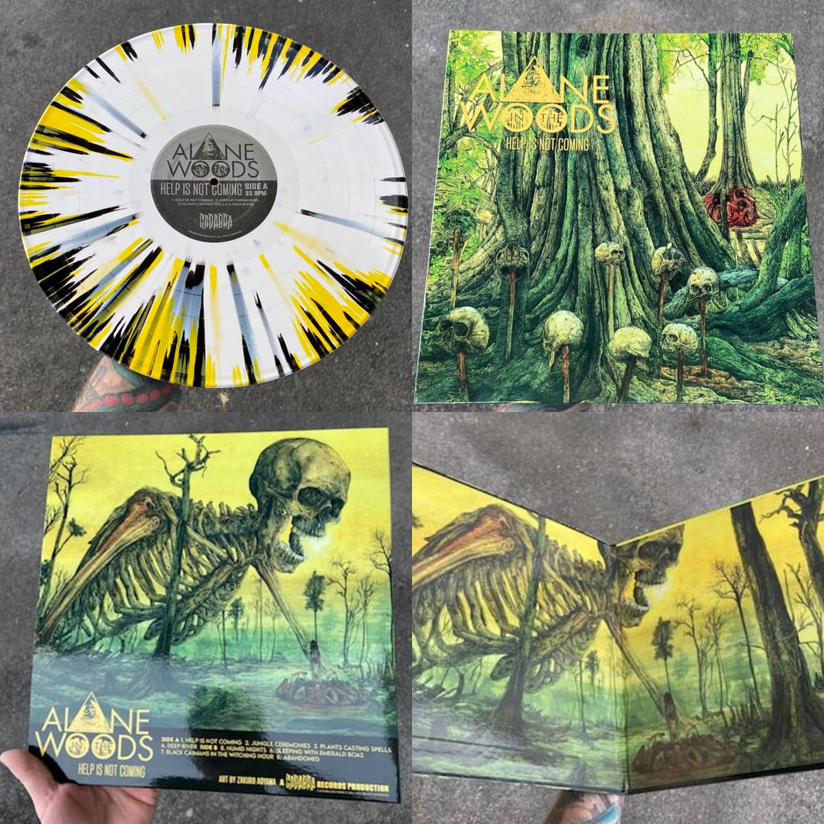_AloneWoods's tweet photo. #HelpIsNotComing has landed and looks siiiiiiick. @cadabra_records https://t.co/RO4m19FA2M