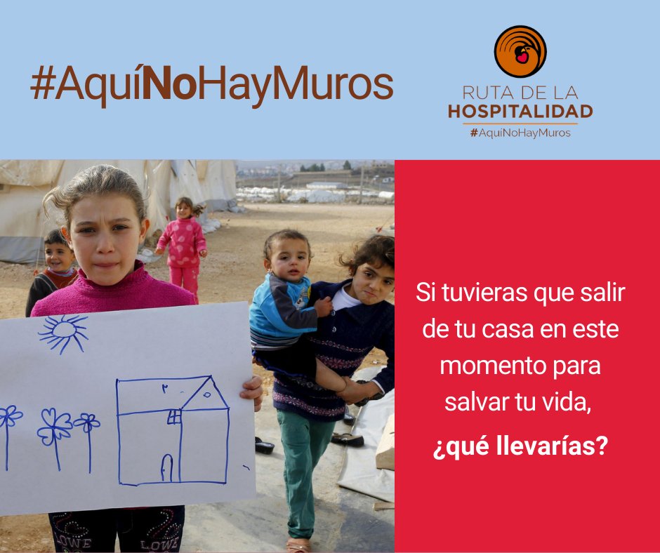 RHospitalidadMX's tweet photo. Las personas refugiadas huyen de sus países, a veces, solo cargando una bolsa con documentación. Sin embargo, todos y todas llevan consigo una valija repleta de sueños y mucha fe. 

Si tuvieras que salir de tu casa y país en este momento para salvar tu vida, ¿qué llevarías? https://t.co/MjovHPbGQ8