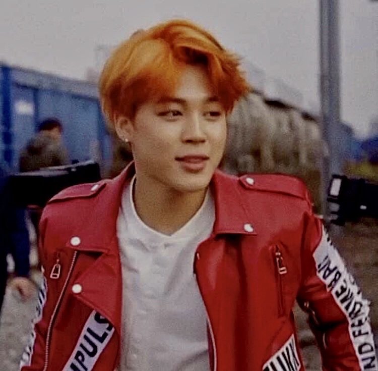Park Jimin in Red - A long dangerous thread