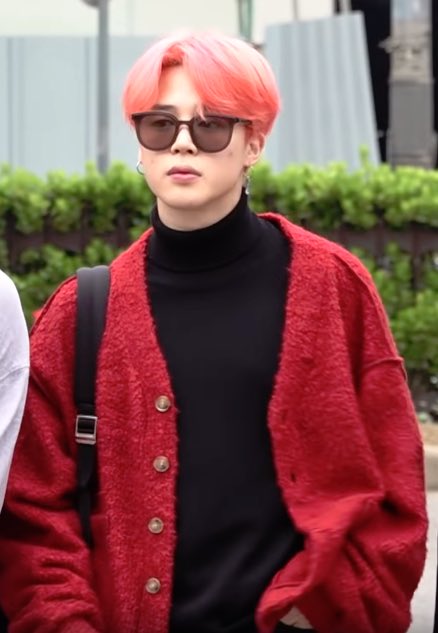 Park Jimin in Red - A long dangerous thread