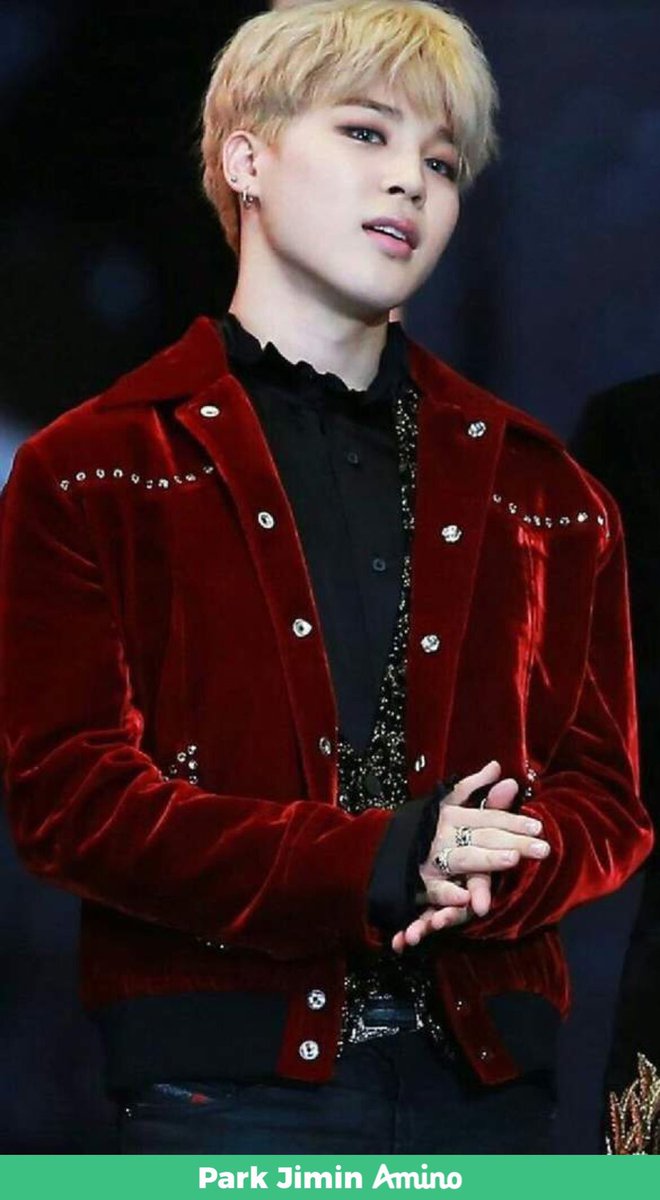 Park Jimin in Red - A long dangerous thread