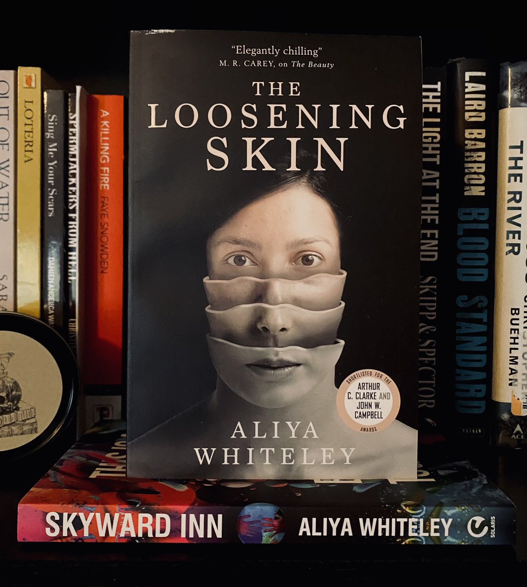 Two new  @AliyaWhiteley books from Solaris and  @TitanBooks along with I Would Haunt You If I Could from  @UndertowPubs