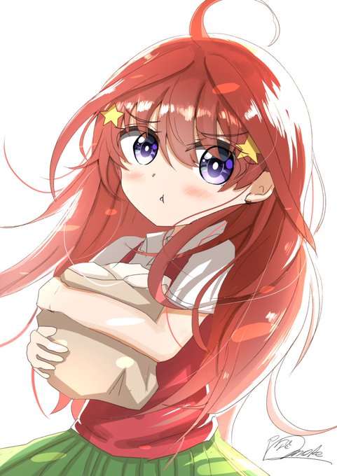 ブレイヴ /BraveMake (1日目 東ウ 35b)さんがTwitterに投稿した中野五月(五等分の花嫁)のイラスト。