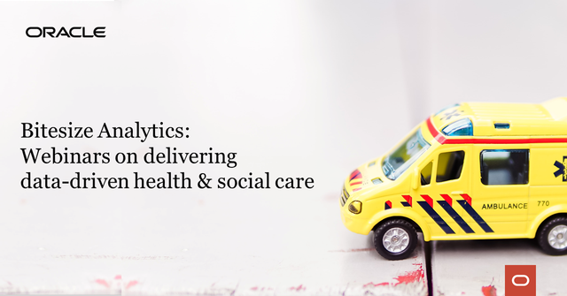 jrees006's tweet photo. To support @NHSuk organisations better understand the power of joining up data, @VerticeCloud is running an #OracleHealthAnalytics Week. Discover three webinars on the success & potholes in deploying analytics within healthcare. #BitesizeAnalytics https://t.co/IuQiL0t5CP https://t.co/neArGVdPBo