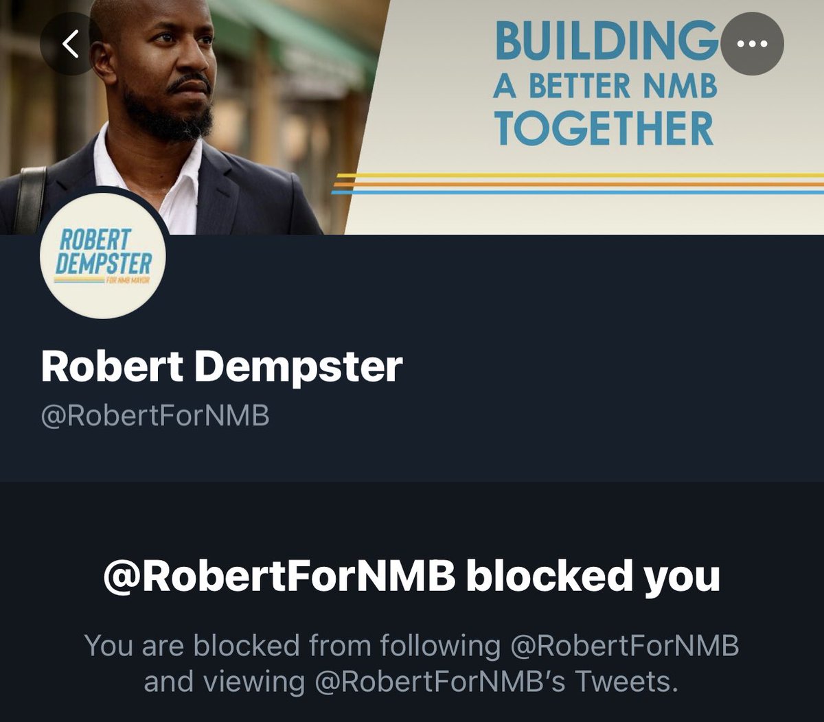 An account that hasn’t had an original tweet since 2018 has blocked.That doesn’t prove anything though you say... ???