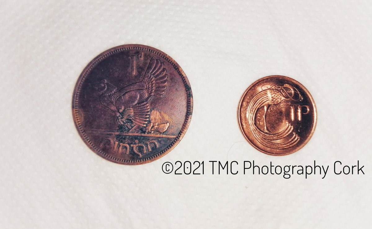 50 Years Ago today #Ireland had Decimalisation!
We went from 240 Pennies (On the left) to the Pound, to 100 Pennies (On the Right) to the New Pound!