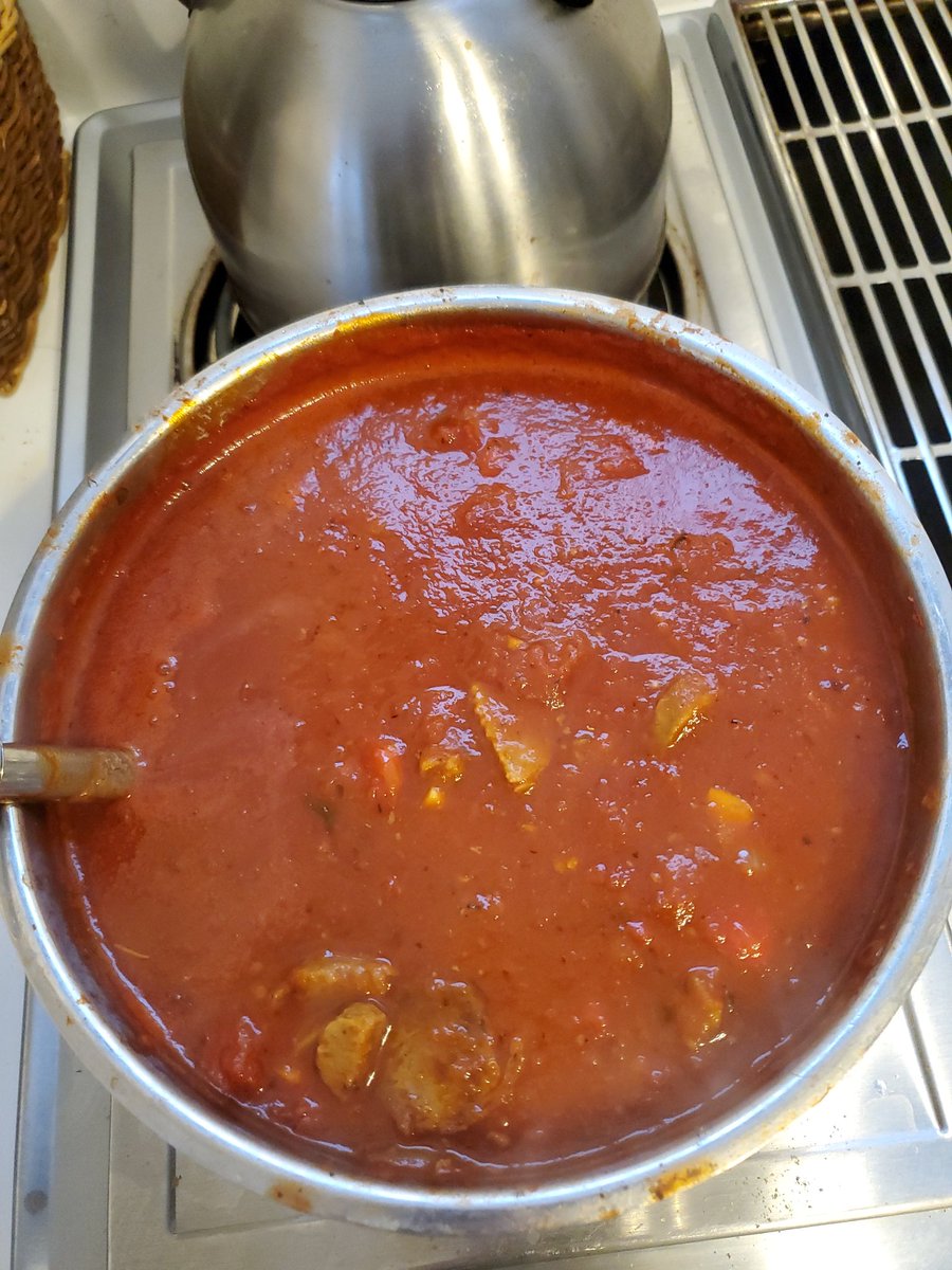 lancecblick's tweet photo. Been a @PaulStanleyLive  fan all my life. Never expected to have him influence me from a culinary standpoint, but damn. This lasagna soup is outstanding. https://t.co/zCwebE5UXD