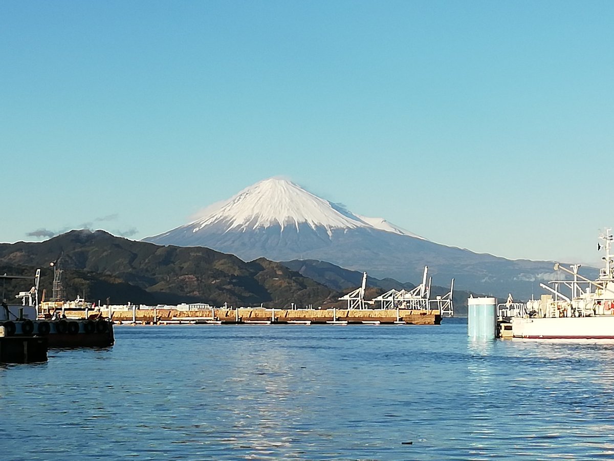 門間アキオ もんまあきお 清水区からの富士山 門間アキオ もんまあきお 清水区からの富士山