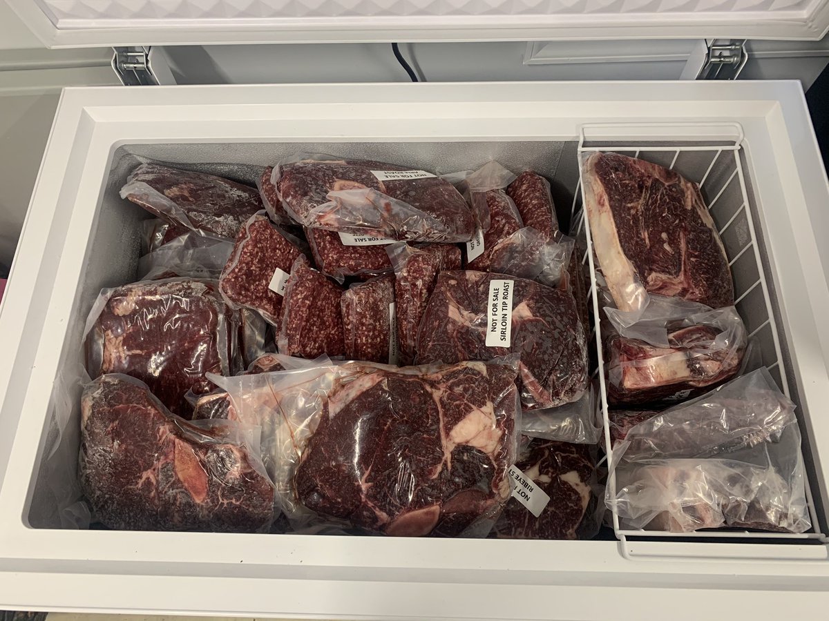 KalebScott33's tweet image. Beef plug came thru:

300+ pounds of beef.