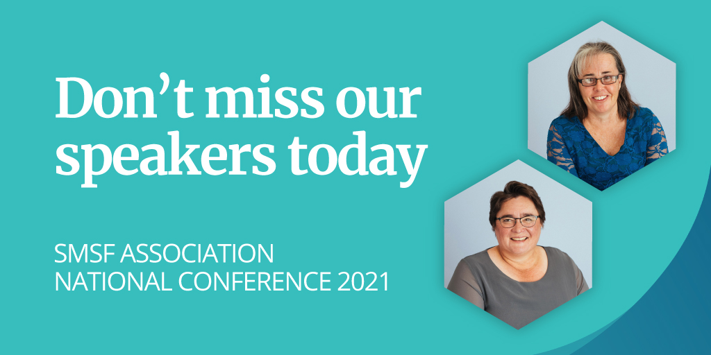 HeffronSMSF's tweet photo. Be sure to catch our own Leigh Mansell and @HeffronMeg speaking at the @SMSFassoc National Conference today. Leigh will speak at Concurrent 1a at 10am and Meg has a Plenary at 11.20am.
You can view the full program here. https://t.co/ZyrDsg3wsS
#nc2021 #smsf #heffron https://t.co/e3BvrQrd19