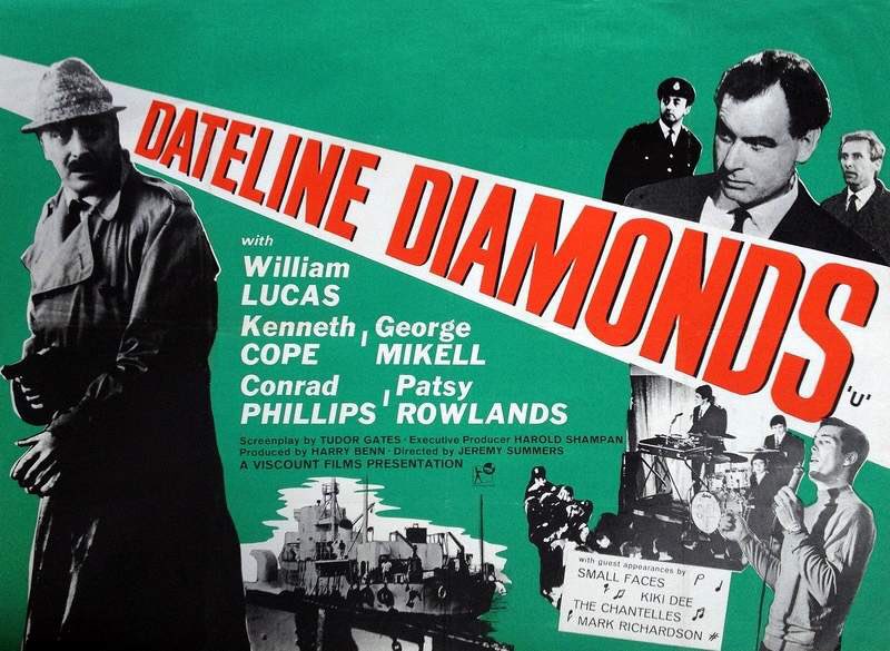 bpmoaca's tweet photo. Coming up at 8am tomorrow (Tuesday) on @TalkingPicsTV, the 1965/66 (depending on which way you look at it) #PopAndCop film #DatelineDiamonds starring the #SmallFaces (kind of) - as we reviewed on the latest episode of the @tptvpodcast !
https://t.co/XwpGQmqs5X
#TPTV
#BPMOACA https://t.co/4RloDGebm4