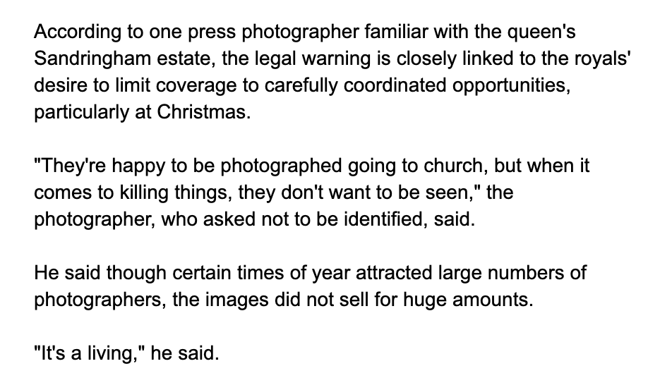 Basically Lizzie only wants her family photographed at carefully coordinated times. So where was the outrage then? The claims of hypocrisy? Was Piss Morgan screaming at the top of his lungs then too?