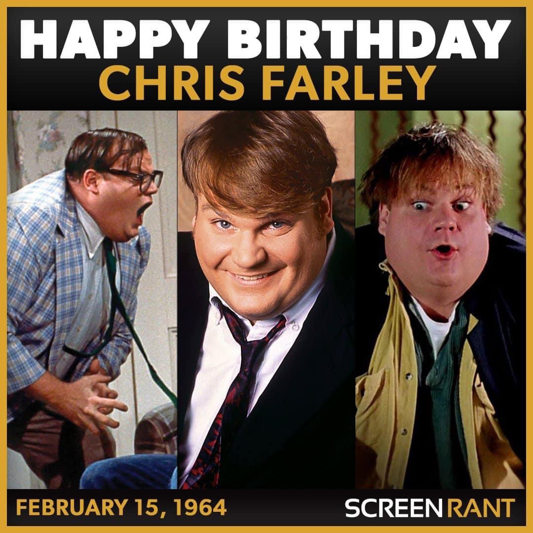 Happy Birthday to the one and only, Chris Farley 