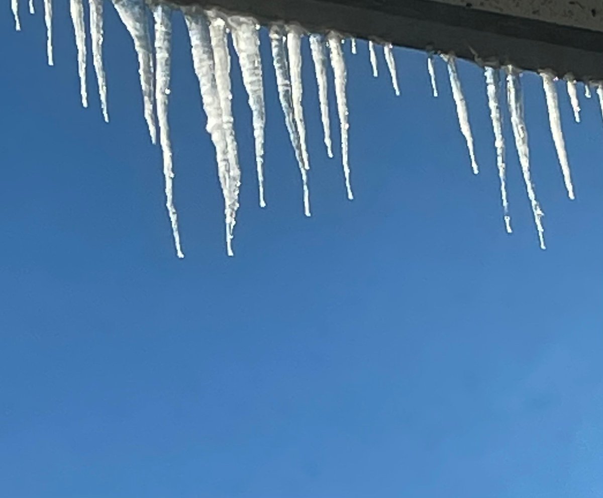 You don’t see this everyday in Houston...stay warm and safe!  The office is closed through Tuesday as of now. If you have a medical emergency please call 911 or text us at the office number. We will do our best to get back to you ASAP. Photo credit to my son.