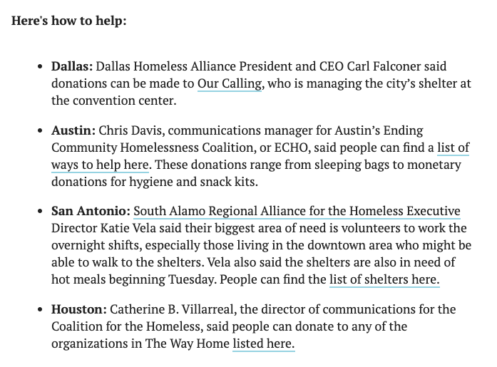 Juan Pablo Garnham Do You Want To Help People Experiencing Homelessness During These Cold Days We Reached Out To The Main Homelessness Orgs In Austin Dallas San Antonio And Houston Juan Pablo Garnham Do You Want To Help People Experiencing Homelessness During These Cold Days We Reached Out To The Main Homelessness Orgs In Austin Dallas San Antonio And Houston