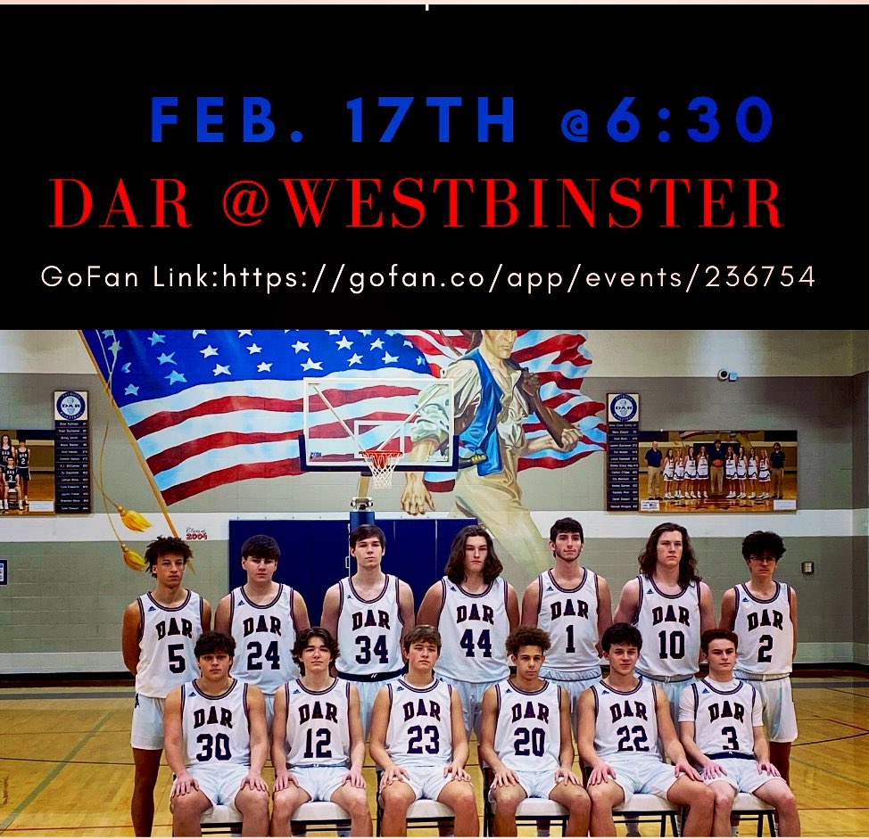 PatriotsDar's tweet photo. Sub-Regionals have been postponed until Wednesday, Feb. 17th @ 6:30 @ Westminster High School. #Family #NotOver #SomethingToProve https://t.co/KOjDI9C8hk