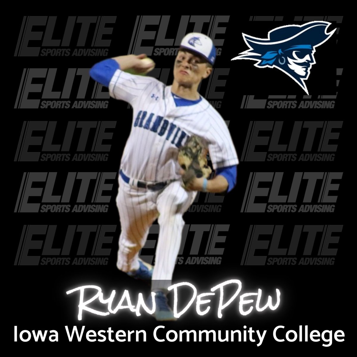 EliteSportsAdv's tweet photo. Congratulations to @de_pew2, 2021 RHP out of CO, on his commitment to @ReiverBaseball. 

Ryan has an electric arm and will be really successful at the next level. @CoachRardin and his staff land another impact arm. Congrats Ryan! https://t.co/D5jkm6ITHR