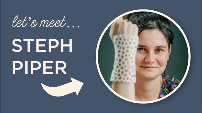 The INCREDIBLE Steph Piper @sjpiper145 was our guest on Meet a Maker this week!   @GeekyFayeArt and I<a class="tags" target="_blank" title="On Twitter" href="/?out=eyJ0eXAiOiJKV1QiLCJhbGciOiJIUzUxMiJ9.eyJpYXQiOjE3MjI2NTc3NDcsImlzcyI6InR3cG9ybnN0YXJzLmNvbSIsIm5iZiI6MTcyMjY1Nzc0NywiZXhwIjoxNzU0MTkzNzQ3LCJyZWRpcmVjdF91cmwiOiJodHRwczovL3R3aXR0ZXIuY29tL3NqcGlwZXIxNDUifQ.Q9QbKr18HMNKw7nMMLNd8NAhXDy4eCmOmQk_qNugHJnxSMmltstqa34qsvMKRJ-Ccjv-0GYwkZ430dwNLHe_mg">@sjpiper145</a><a href="/tag/3dprinting"class="tags"><span>#3dprinting</span></a><a href="/tag/biomedical"class="tags"><span>#biomedical</span></a>
