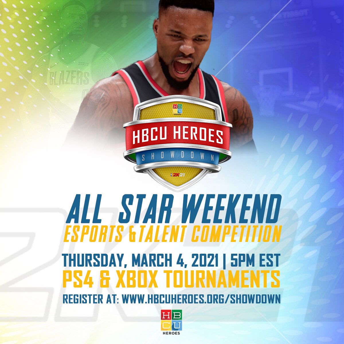 HBCUHeroes's tweet photo. We’re back at it! Y’all ready! #HBCU gamers U know what to do. Register today to bring that smoke! ⬇️⬇️
https://t.co/MNUGimXkfU 
@SouthernU_BR @LangstonU @VSU_1882 @HowardU @ncatsuaggies @WSSURAMS @TSU_Tigers @GoFmuLions @CheyneyUniv @NCCU @Grambling1901 @LUL1onsAthletic @intel https://t.co/RGxzPNhxe5