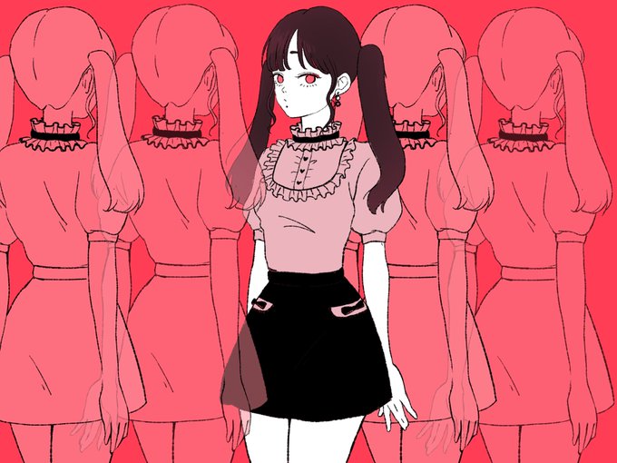 量産型女子のtwitterイラスト検索結果