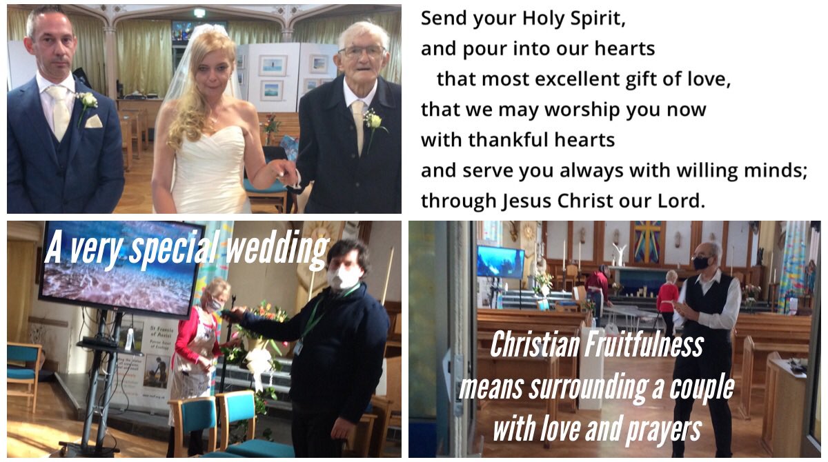 Getting ready in super quick time so that this wonderful couple could get married and dad walk daughter down the aisle. Blessings ⁦@DioTruro⁩ ⁦<a href="/TruroTeam/">Truro Diocese Ministry Team</a>⁩ ⁦<a href="/OPWMzansi/">Our Perfect Wedding</a>⁩