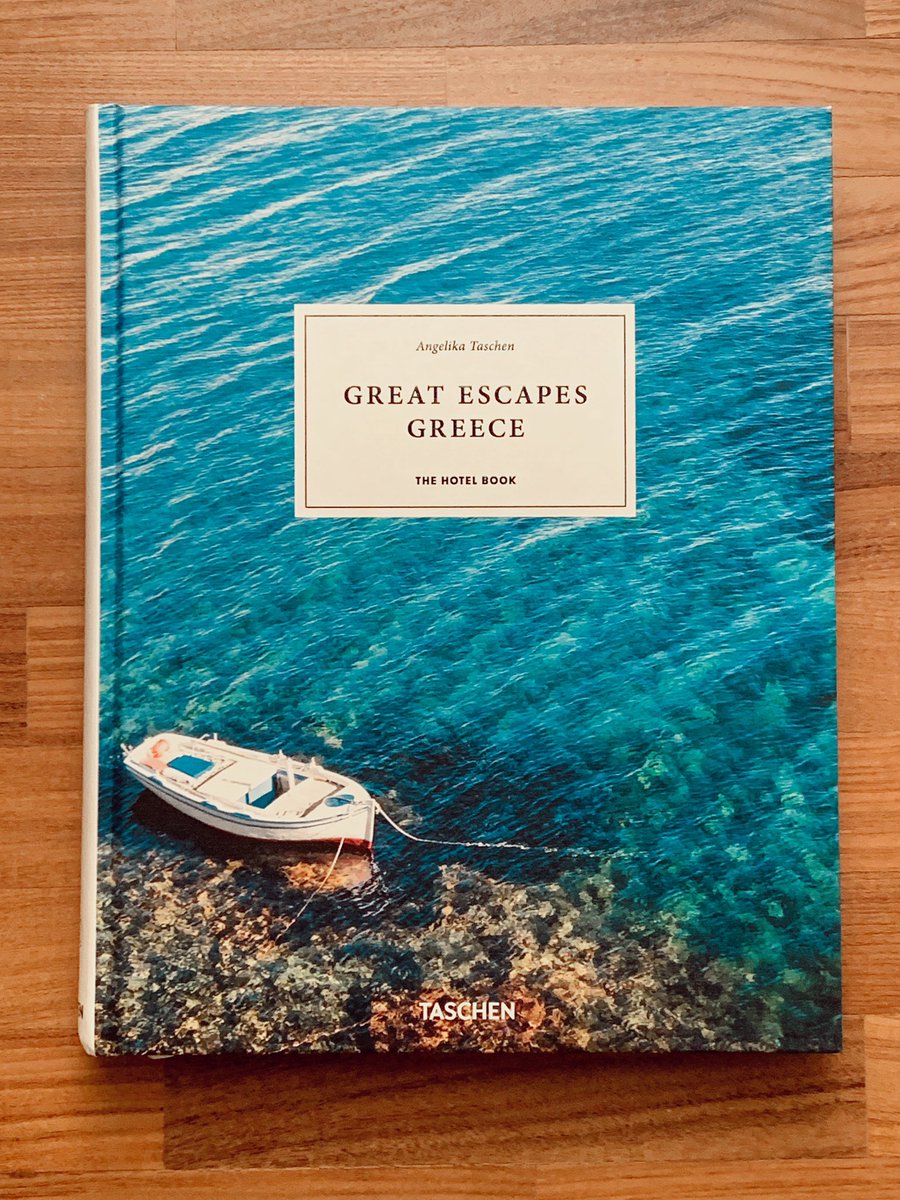 efscapes's tweet image. The latest hotel book release #greatescapesgreece.. stunning photography and full of inspiration @TASCHEN