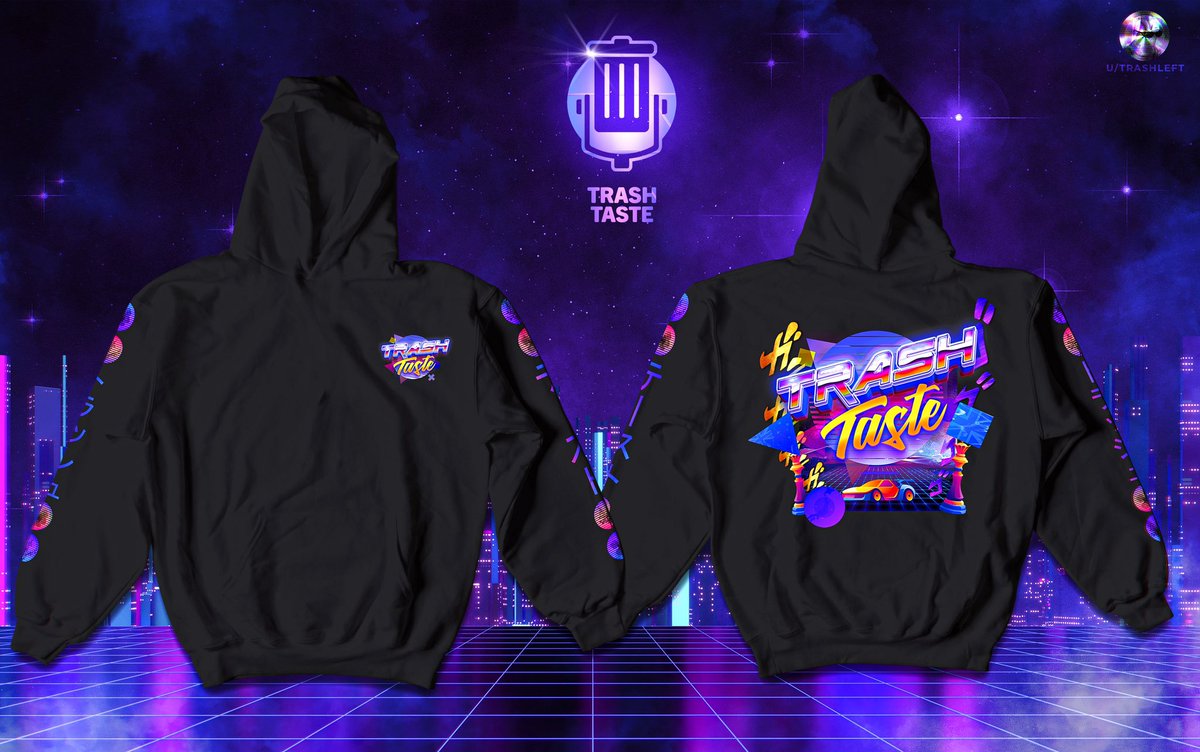 I made a <a href="/TrashTastePod/">Trash Taste</a> hoodie concept. I’ve been wanting to creat some clothing for a minute, thought I would start here :)