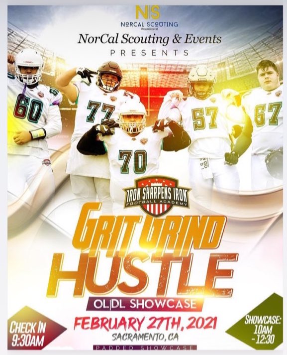 DomsMomFDN's tweet photo. Sacramento | Feb 27th | OL/DL ONLY

PADDED LINEMAN CAMP 

LINK IN BIO #norcal_scouting #showcase #recruitnorcal #ironsharpensiron #Sacramento #4linemanonly #offensiveline #defesiveline #OLINE #DLINE #trenchwork #outthemudd #gritgrindhustle https://t.co/ryxH1Y1pwt