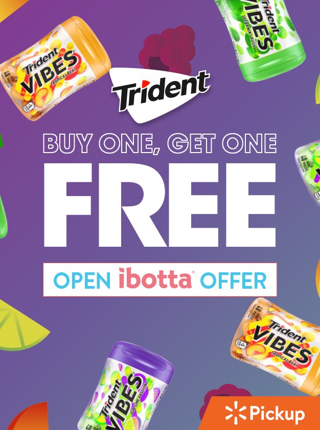 MackenzieDudzik's tweet photo. Spreading the #goodvibes in 2021 with VIBES from @TridentGum that are available @Walmart! #ad My go-to flavors are Spearmint and Sour Berry (based on my mood, of course)! Be sure to check out this BOGO offer going on right now! https://t.co/dUT6WesW1O #buyonegiveone #trident https://t.co/17W6iZ646I