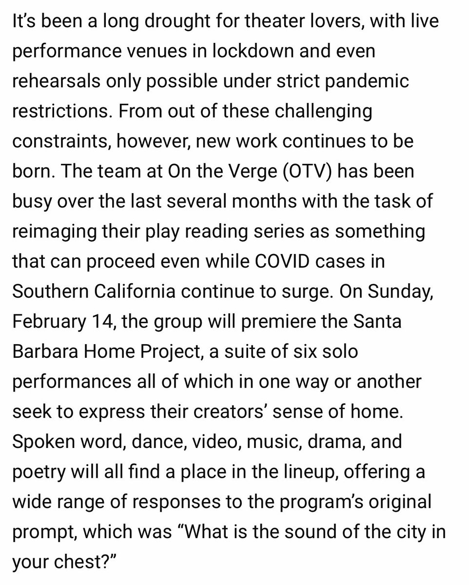 onthevergefest's tweet photo. We had the pleasure of talking with Noozhawk and @SBIndyNews about the #SantaBarbaraHomeProject and here are a few snippets of the articles written! You can read the whole articles at the link in our bio! Thank you so much and we are so happy to be in #OTVcommunity with you all! https://t.co/EEgjRzrj8J