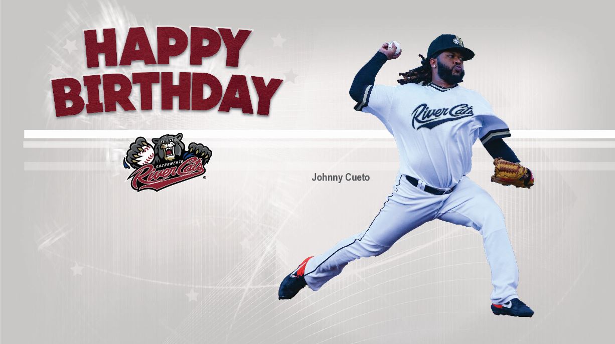 Happy Birthday, Johnny Cueto!  