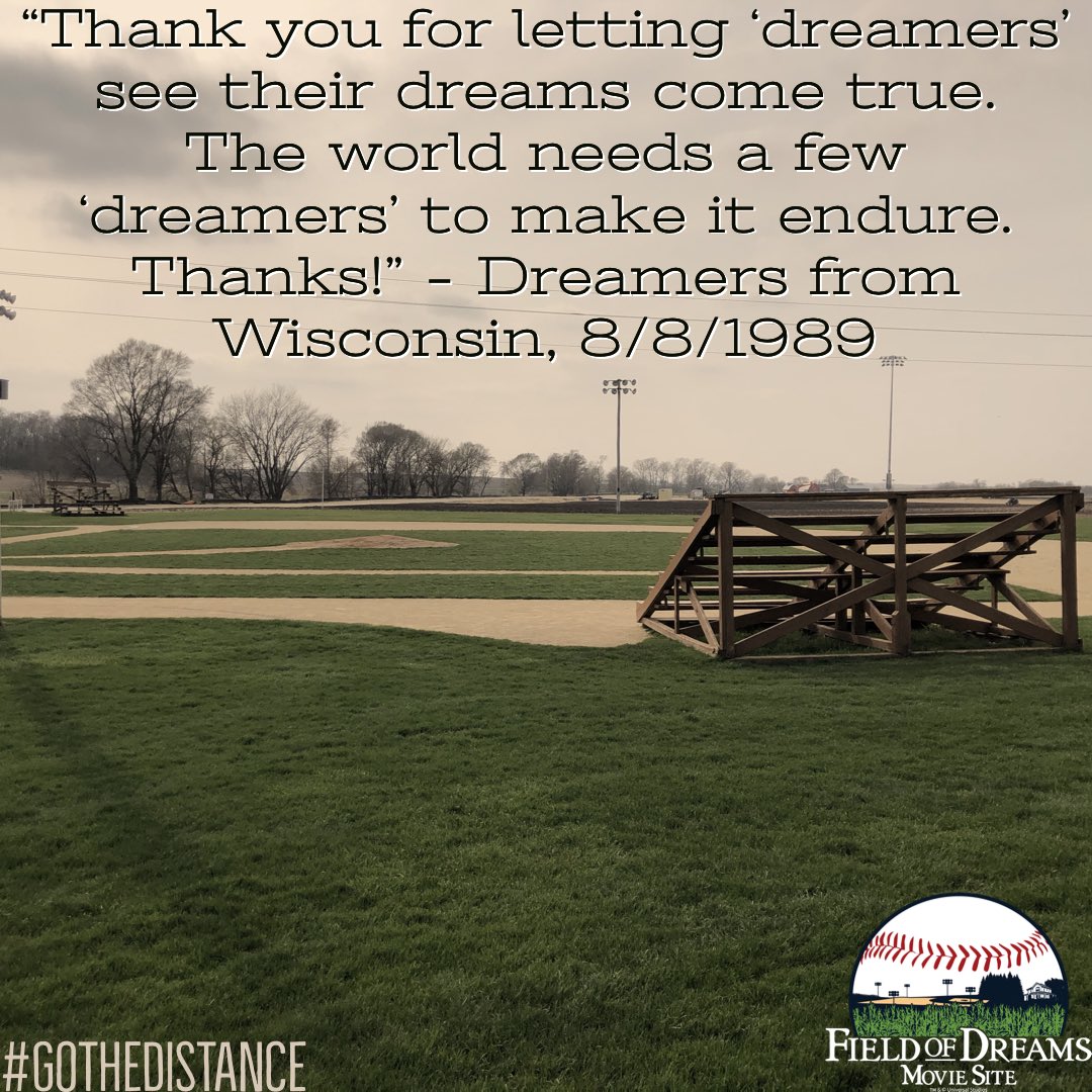 Field of Dreams  Field of dreams quotes, Dream quotes, Field of