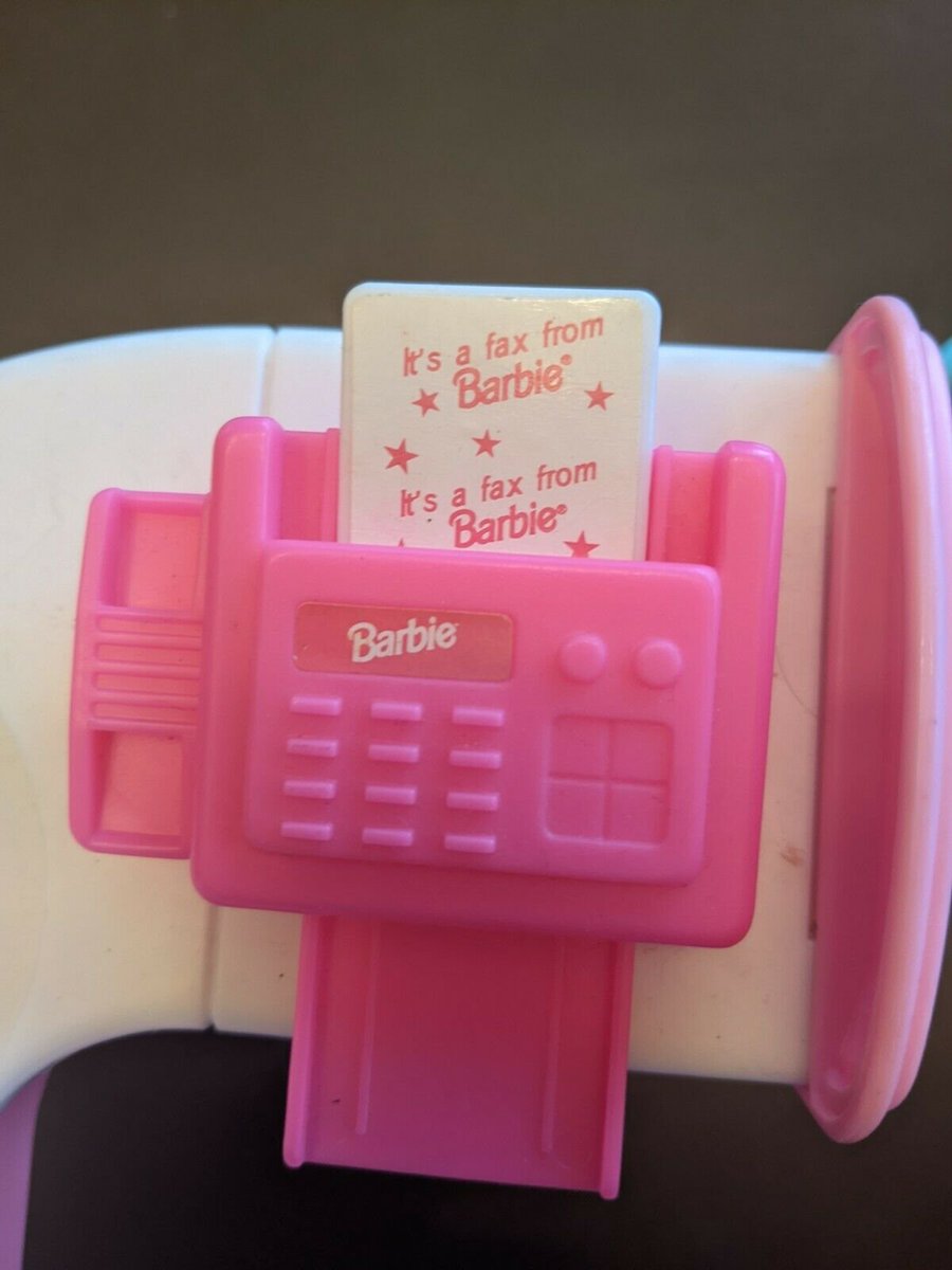 It's a fax from Barbie®It's a fax from Barbie®