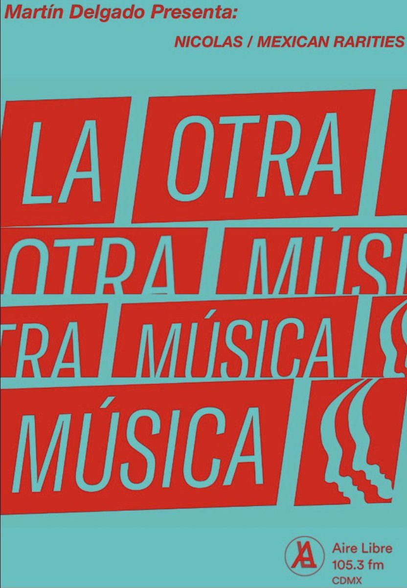 md11101's tweet photo. Hoy 8 pm celebramos el primer lanzamiento del nuevo sello  @MexicanRarities Nicolas - Inframundo, 2021 + una selección brutal, grx x escuchar #LaOtraMúsica @airelibre_fm https://t.co/fwDxvgVhSM