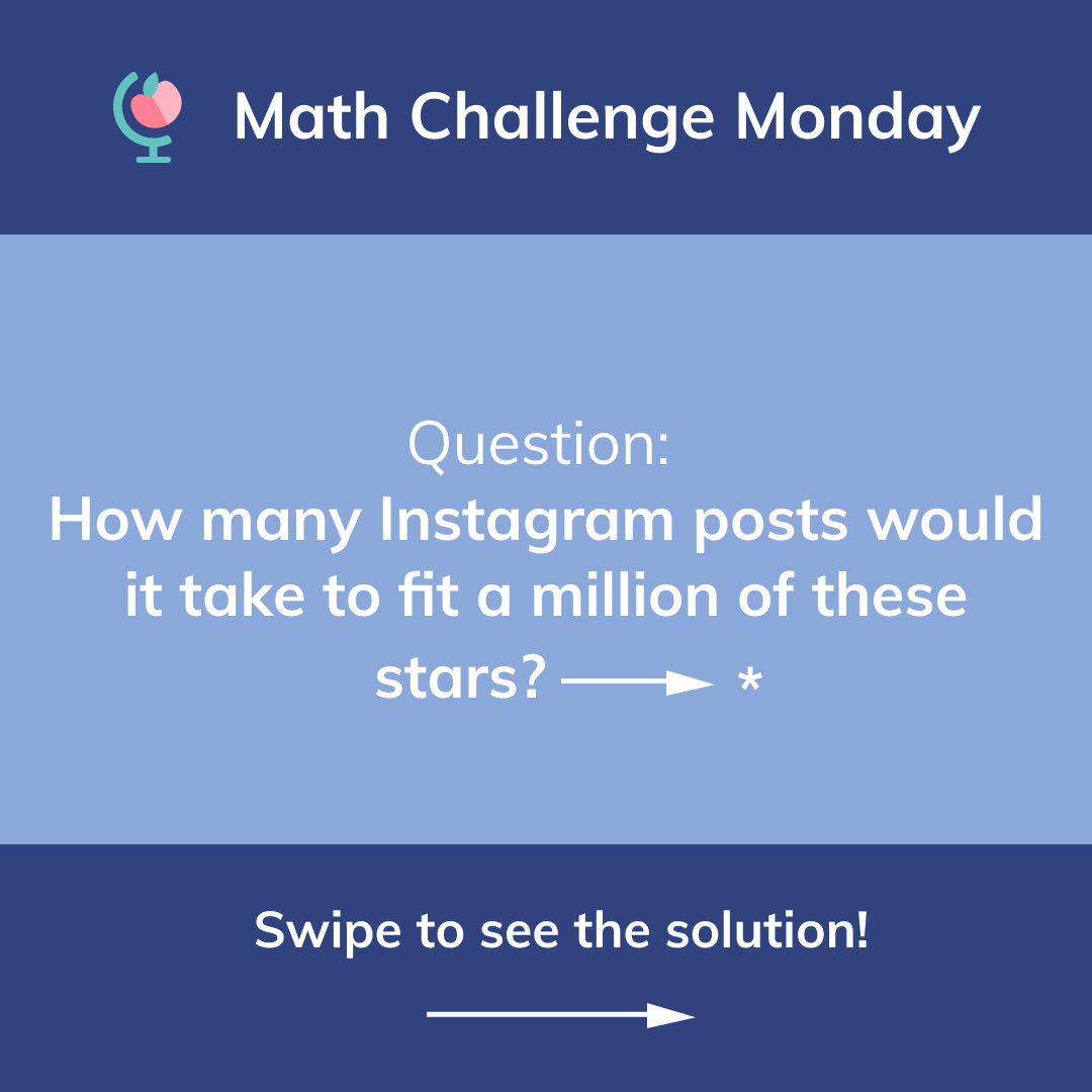 schoolhouse_edu's tweet image. Think you can answer our #MathChallengeMonday problem? Check our Fleets for clues and the solution! #math #stars #tutoring