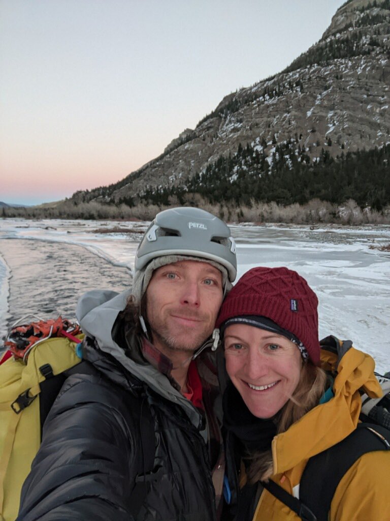This is a photo of Chris Gmitro and his girlfriend Sarah Moughamian. Chris survived the #avalanche in Millcreek Canyon 9 days ago and even saved two other skiers. But sadly, Sarah didn’t survive. For the first time, he talks about what happened that day on #KSLTV at 6:00. <a href="/KSL5TV/">KSL 5 TV</a>