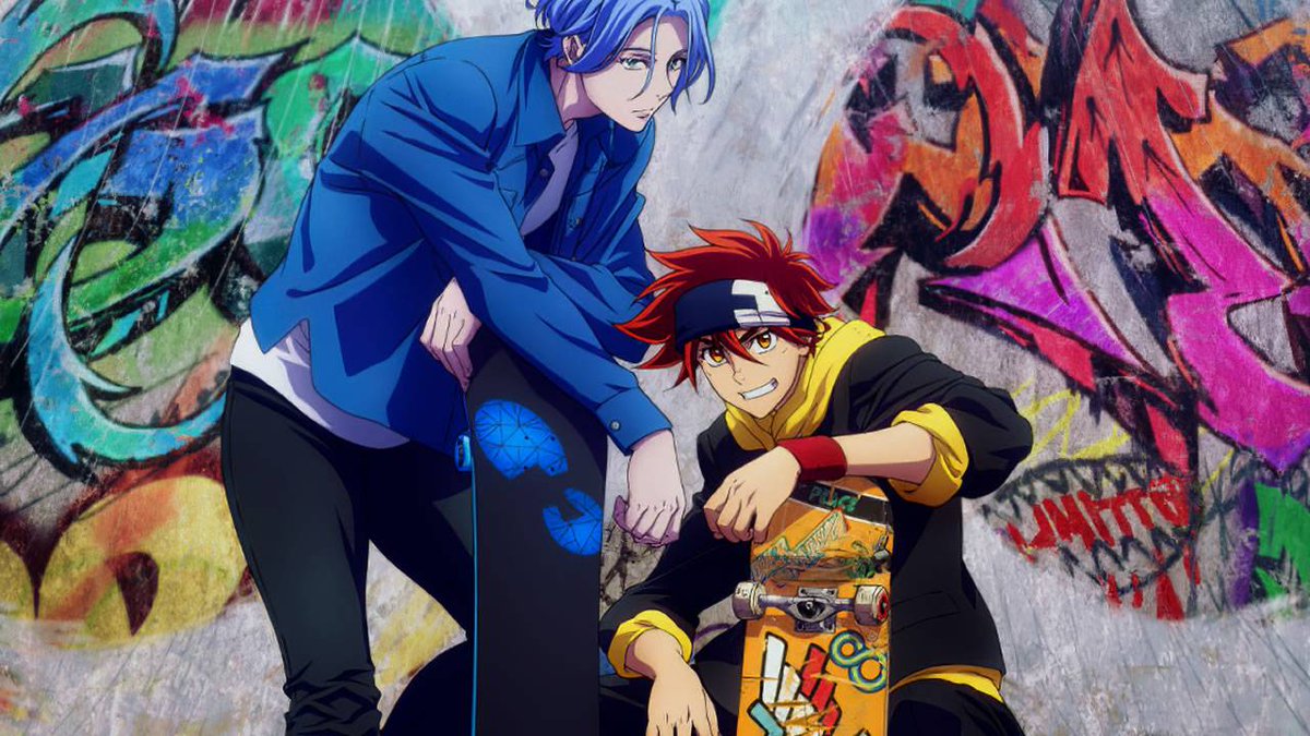 KikoriCon's tweet photo. #RecomMonday
SK8 the Infinity
High school student Reki is hooked on one thing, a dangerous skateboarding race called “S.” When Reki takes Langa, a transfer student, to the mountain where “S” is held, Langa finds himself sucked in and is determined to learn to skateboard. https://t.co/cUN4IaVn4x