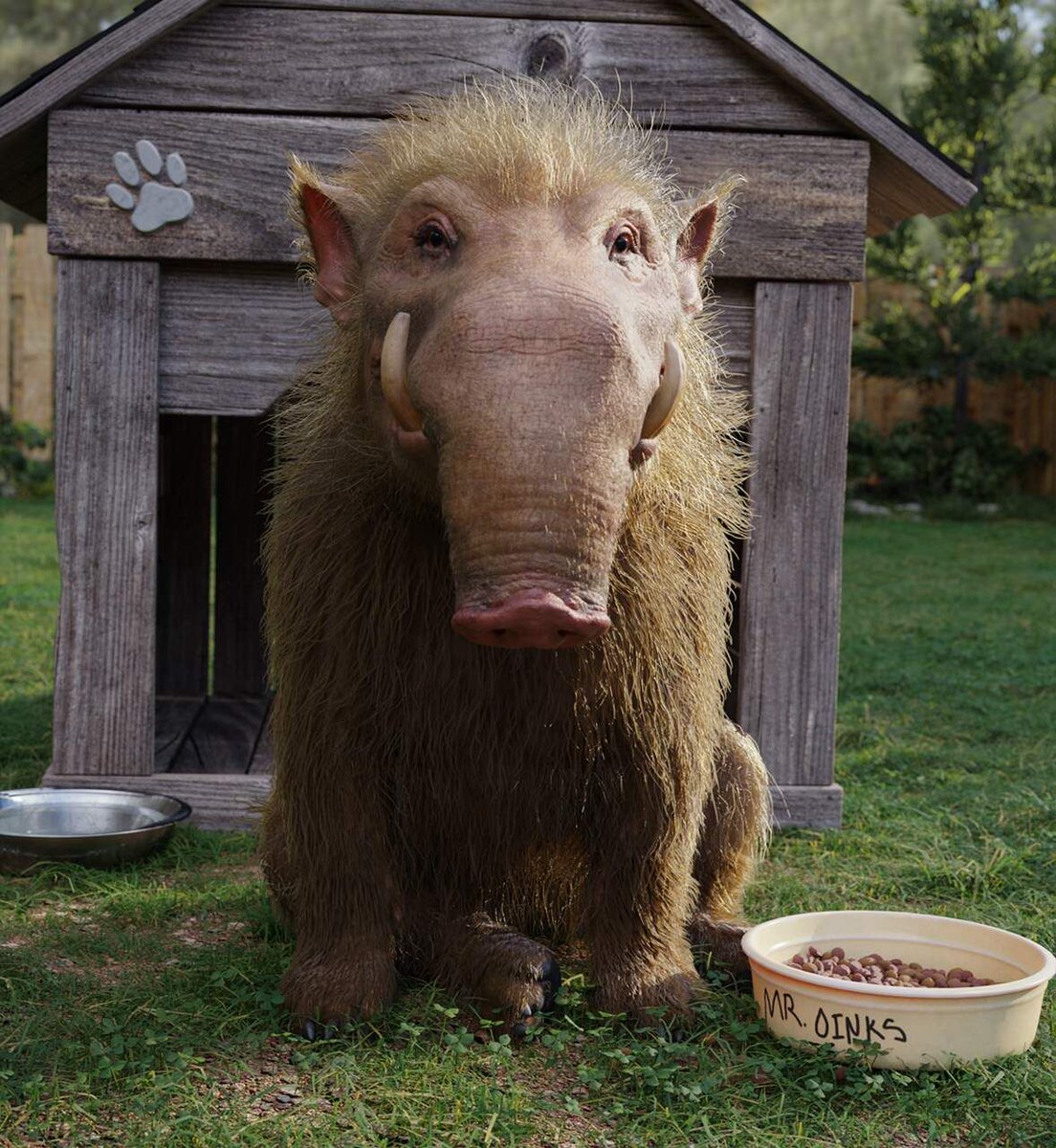 maxonzbrush's tweet photo. Mr. Oinks - What do you think of this funny new creature by Emanuel DaSilva? Would you have him for a pet? https://t.co/XwCbkUiWqS
#ZBrush https://t.co/OTVElJ0kVB
