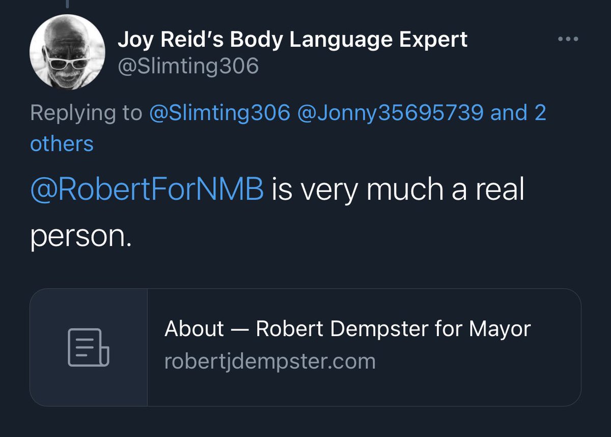 Yes  @Slimting306, that’s why it’s weird that since his campaign ended it started exclusively being someone else’s alt acct.