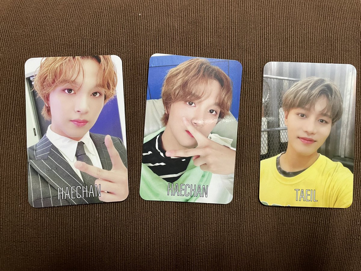 27_smll's tweet photo. NCT127 LOVE HOLIC トレカ交換

【譲】ヘチャン テイル
【求】同種 ジェヒョン

硬質ケース・防水加工での郵送での交換希望です。
お心当���りある方はリプライ、DMお願いします。#NCT127_LOVEHOLIC #NCT127 https://t.co/74KzvF5aOp