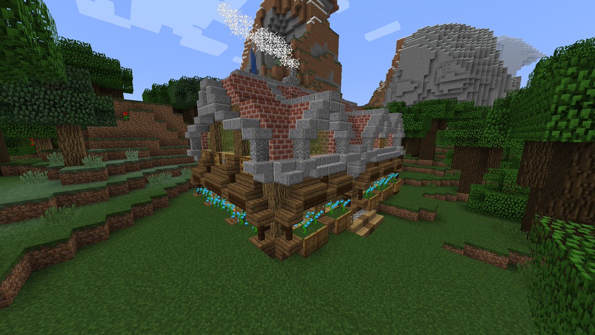 BuildersGuildBG's tweet image. Apparently it's trendy right now to want to burn poor Kweebecs. We at the Builders Guild like Kweebecs (partly because they are our clients) and have decided to convert the @KweebecCorner Tavern to provide a safe haven for Kweebecs.

#HytaleFanArt #Hytale #BuildersGuild
