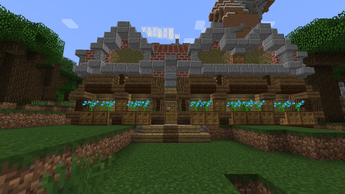 BuildersGuildBG's tweet image. Apparently it's trendy right now to want to burn poor Kweebecs. We at the Builders Guild like Kweebecs (partly because they are our clients) and have decided to convert the @KweebecCorner Tavern to provide a safe haven for Kweebecs.

#HytaleFanArt #Hytale #BuildersGuild