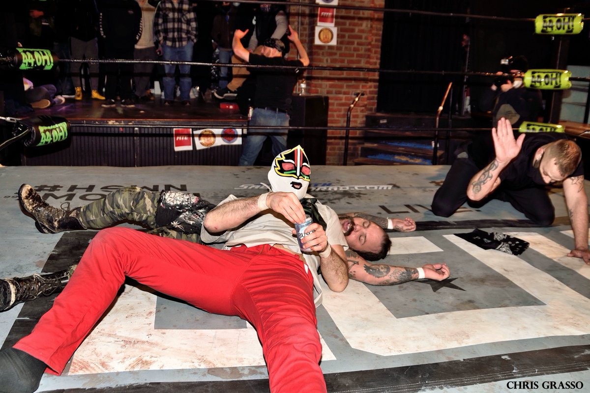 Highlights from <a href="/GCWrestling_/">GameChangerWrestling</a>  #FightForever Block 15 '44OH's What We Want' <a href="/The44OH/">44OH!</a> @EddyOnly8 vs. #ElDrunko 2/2