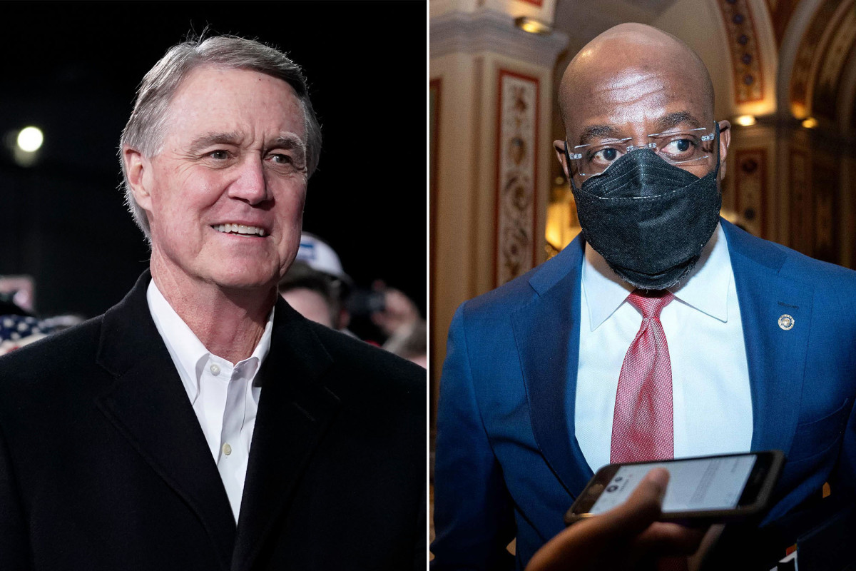 David Perdue files for 2022 run against Raphael Warnock