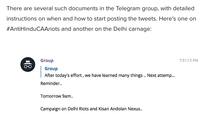 NL tells its readers how the group is giving instructions to time the tweets. Again, this is Twitter 101. Any SM marketing company would know this.